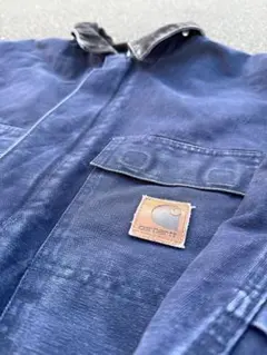 Carhartt トラディショナルジャケット ネイビー 希少サイズ メキシコ製