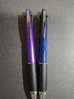 uni JETSTREAM 4&1 パープル、ネイビーセット