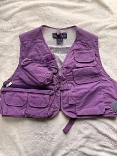 mont-bell 90s フィッシングベスト M パープル