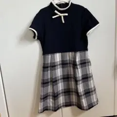 組曲 KUMIKYOKU 半袖ワンピース のみ　L 120-130