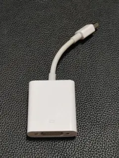 Apple 純正 USB-C → VGA 変換アダプタ A1307 映像出力