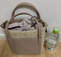 かごショルダーバッグ　ハンドバッグ　2way 送料込み　匿名配送