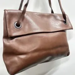 ナンニーニ　レザー　ハンドバック　美品