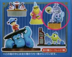 モンスターズインク ミニチュアフィギュア コレクション ランドール ディズニー