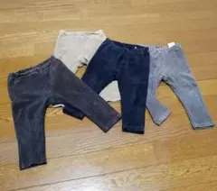 無印良品　コーデュロイパンツ4点セット