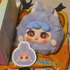 娃三岁 MIGO 动物派对 アニマルパーティ ぬいぐるみ うさぎ キラ目