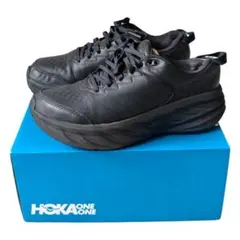 Hoka BONDI SR ブラック 9 27cm レザー ボンダイのサムネイル
