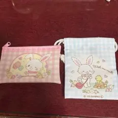 サンリオキャラクターズ　フラットポーチ