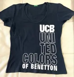 UNITED COLORS OF BENETTON 半袖Tシャツ グリーンのサムネイル