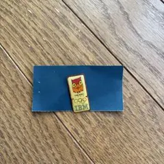 【未使用】ナガノオリンピック IBM ピンバッジ　1998年
