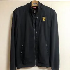 希少　プーマコラボFerrari ブラック ジャンパー メンズL