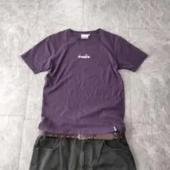 diadora logo t-shirt boxy y2k　wのサムネイル