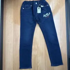 ★ダブルB★デニム風スウェットパンツ★150★ミキハウス★ズボン★ウエストゴム★