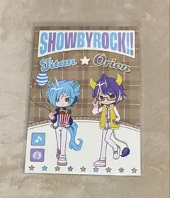 SHOW BY ROCK!!　購入特典　ポスカ　アルカレ　チタン&オリオン