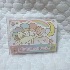 サンリオ❣️激レア キキララ ミニカードパック レトロ ⑨ - メルカリ