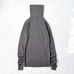 美品✨ドゥーズィエムクラス ribリブタートル ニット プルオーバー グレー