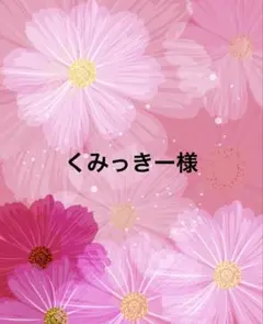くみっきー様【10/21まで】