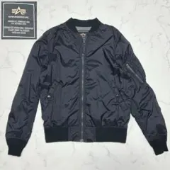 MA-1 フライトジャケット ALPHA INDUSTRIES ブルゾン 薄手