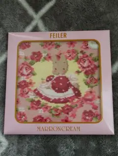 フェイラー FEILER サンリオ マロンクリーム タオル ハンカチ