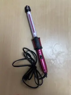 TESCOM 19mm カールヘアアイロン コテ ピンク 収納ケース付き