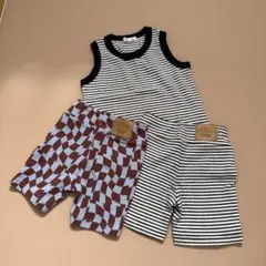 しまむら mako コラボ タンク＆パンツ セット