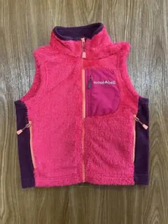 mont bell キッズ フリースジャケット 100