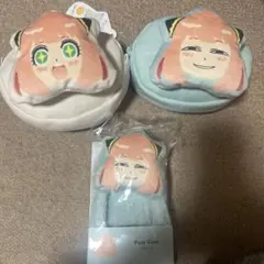 3COINS SPY x FAMILY アーニャ ポーチ　パスケースセット