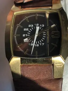 DIESEL DZ1297 アナログ腕時計 ゴールド