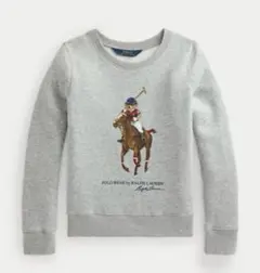 美品✨ラルフローレン裏起毛トレーナー　キッズ　 ニットスウェットTシャツロンT