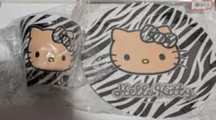 アベイル ハローキティ ヒョウ柄 メラミンプレート ピンク ギャル 皿