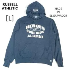 美品 ラッセル アスレティック プルオーバー パーカー L グレー 90s