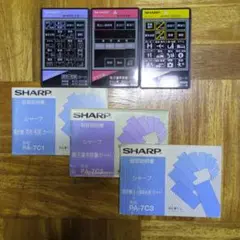 SHARP 電子手帳　テトリス　カード SHARP PA-8500 電子手帳 テトリスカード・漢字辞書・販売管理カード付