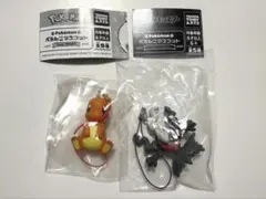 ポケモン ぺたんこマスコット ヒトカゲ&ダークライ