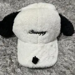 ユニバ　USJ スヌーピー　帽子　フリースキャップ