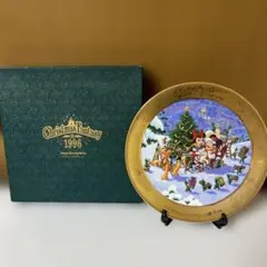 東京ディズニーランド クリスマスプレート 1996