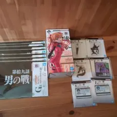 エヴァ　一番くじ　D賞、E賞3個、F賞2個、G賞、7個