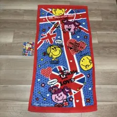 ミスターメン　リトルミス　バスタオル　＋　メモ帳