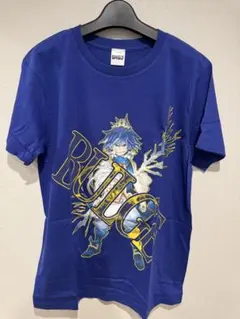 戦星のバルジ グラフィック Tシャツ 青