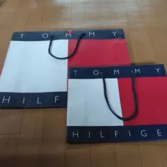 TOMMY HILFIGER ショップ袋 2枚セット