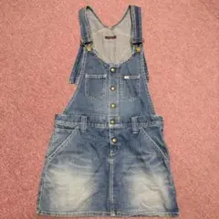 earth　music＆ecology　Leeデニムサロペットスカート 　S