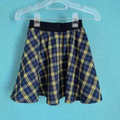 motherways Cathy チェック柄スカート 140cm