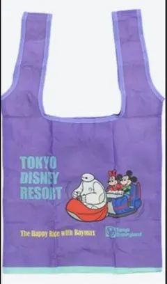 ディズニー　カプセルトイ　ベイマックス　ハッピーライド　エコバッグ