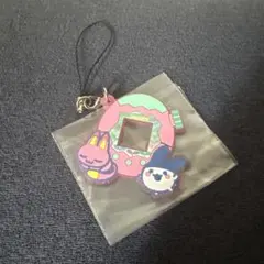 たまごっち 一番くじ Ｆ賞 きらきら ラバーチャーム　みみっち　みゃおっち