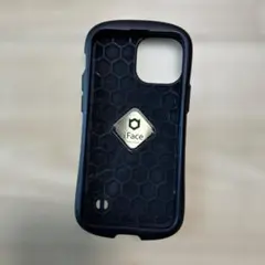 iFace iPhone13mini用ケース ブラック/ミント