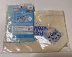 なにわ男子 ローソンコラボ 缶バッジ トートバッグ Pontaカード