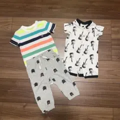 【24時間以内発送】【匿名配送】サイズ70 男の子 3点 babyGAP H&M