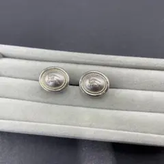 67 Burberry カフリンクス オーバル型 ホースロゴのサムネイル