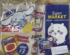 ちいかわ　サンリオ　スーパーマーケットなおかいものトートバッグ