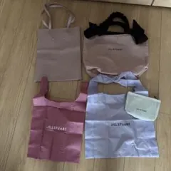 ジルスチュアート　エコバッグ　トートバッグ　ポーチ　雑誌付録　まとめて　新品