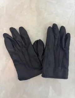 TAKEO KIKUCHI 黒 レザー手袋